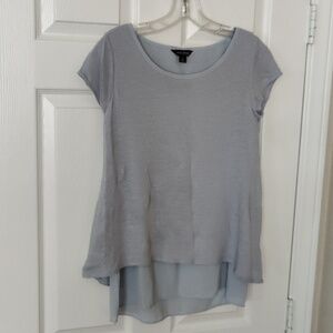 Lucky Brand - Light Blue Layered Cap Sleeve Top